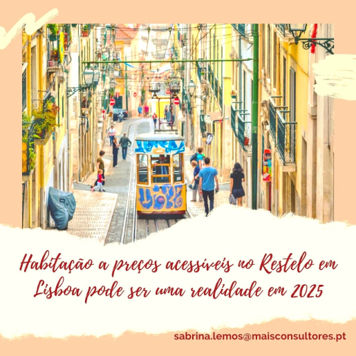 Habitação a preços acessíveis no Restelo em Lisboa pode ser uma realidade em 2025